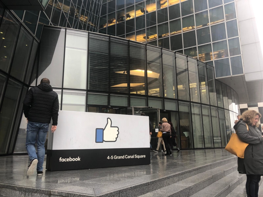 Op bezoek bij Google, Microsoft en Facebook in Dublin