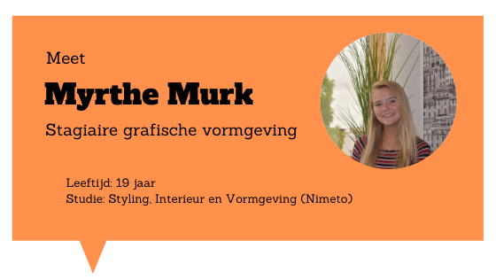 Een kijkje in de (werk)week van Myrthe