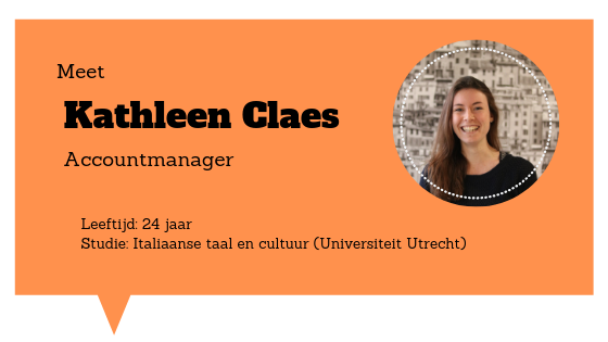 Een kijkje in de (werk)week van Kathleen