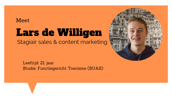 Een kijkje in de (werk)week van Lars