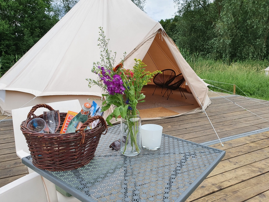 Pop-up glampings getest