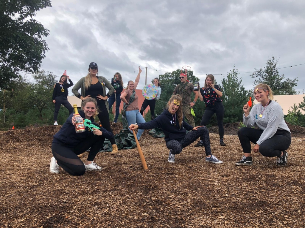 Teamuitje op de Veluwe